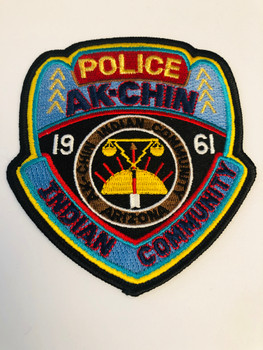 AK-CHIN INDIAN COMMUNITY POLICE 1961