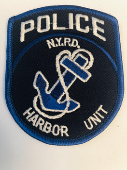 NEW YORK CITY POLICE HARBOR UNIT PATCH
