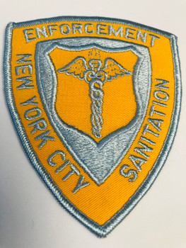 NEW YORK CITY SANITATION ENFORCEMENT PATCH