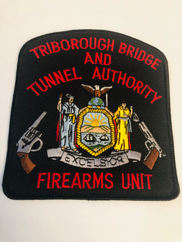 TRIBOROUGH BRIDGE & TUNNEL AUTHORITY FIREARMS UNIT PATCH