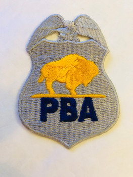 BUFFALO NEW YORK POLICE BENEVOLENT ASSOCIATION PATCH