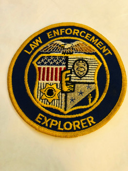 LAW ENFORCEMENT EXPLORER PATCH