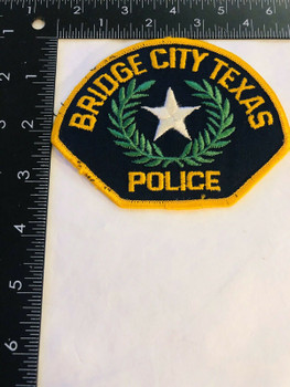 BRIDGE CITY TEXAS POLICE PATCH