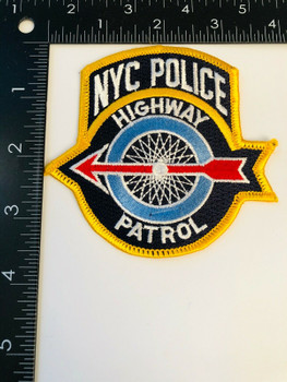 CITY OF NEW YORK HIGHWAY PATROL PATCH CITY OF NEW YORK HIGHWAY PATROL PATCH