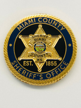 MIAMI COUNTY SHERIFF KANSAS  EXCELLENCE COIN