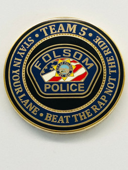 FOLSOM POLICE CALIFORNIA COIN