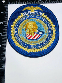 DEPT. OF INTERIOR BUREAU INDIAN AFFAIRS POLICE RARE PATCH