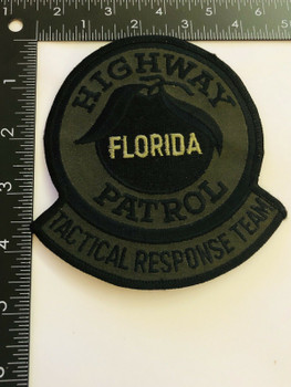 FLORIDA HIGHWAY PATROL TACTICAL RESPONSE TEAM PATCH FLORIDA HIGHWAY PATROL TACTICAL RESPONSE TEAM PATCH