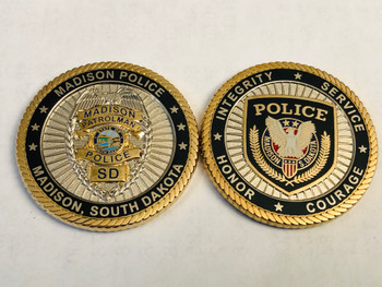 MADISON POLICE COIN