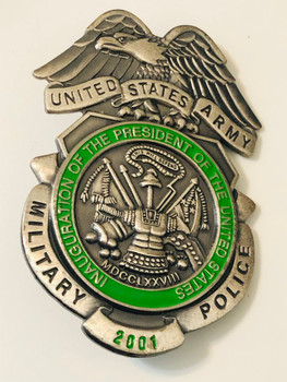 U.S. ARMY MILITARY POLICE BADGE 2001