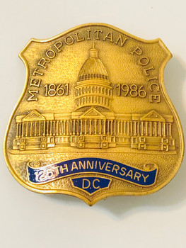 DC Metropolitan Police 1986 125th Anniversary # 2651