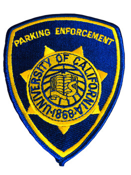 UNIV OF CA PARKING POLICE PATCH