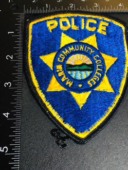 MARIN CA COLLEGE POLICE PATCH