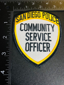 SAN DIEGO CA POLICE SERVICE PATCH