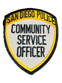 SAN DIEGO CA POLICE SERVICE PATCH SAN DIEGO CA POLICE SERVICE PATCH