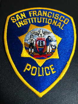 SAN FRANCISCO CA INSTITUTIONAL POLICE PATCH RARE