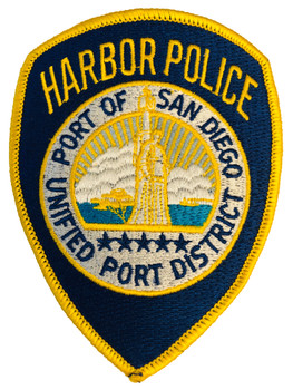 PORT OF SAN DIEGO HARBOR POLICE CA PATCH PORT OF SAN DIEGO HARBOR POLICE CA PATCH