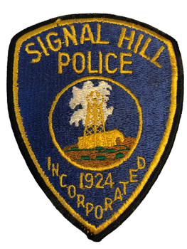 SIGNAL HILL CA POLICE PATCH