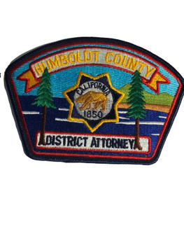 HUMBOLDT CTY CA DISTRICT ATTORNEY PATCH HUMBOLDT CTY CA DISTRICT ATTORNEY PATCH