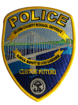 GLYNN CTY SCHOOL DISTRICT POLICE GA PATCH