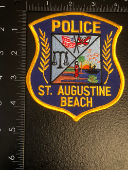ST AUGUSTINE BEACH POLICE FL PATCH ST AUGUSTINE BEACH POLICE FL PATCH