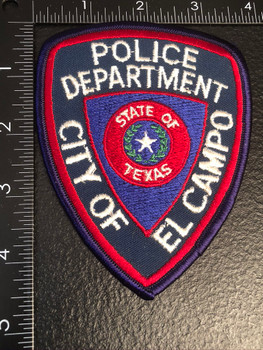 EL CAMPO POLICE TX PATCH