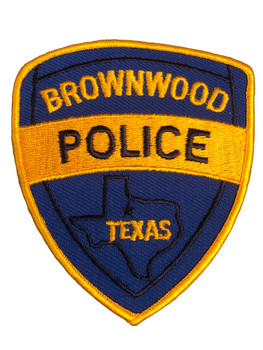 BROWNWOOD POLICE TX PATCH