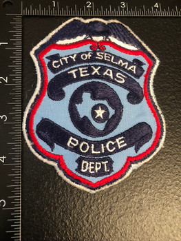 SELMA POLICE TX PATCH