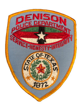 DENISON POLICE TX PATCH