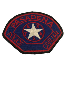 PASADENA POLICE TX CIVILIAN PATCH