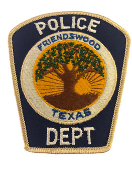 FRIENDSWOOD TX POLICE PATCH