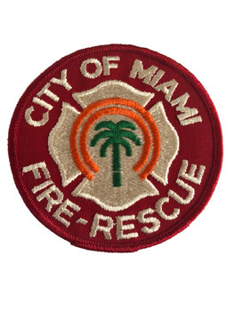 MIAMI FL FIRE RESCUE PATCH