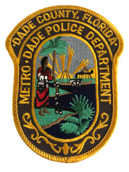 METRO DADE FL POLICE PATCH