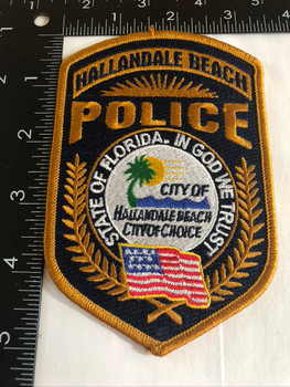 HALLANDALE FL POLICE PATCH