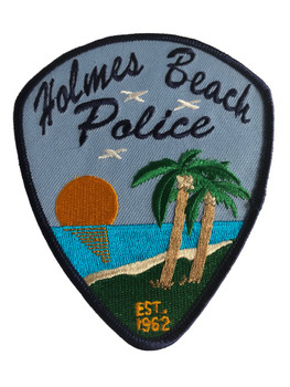 HOLMES BEACH FL POLICE PATCH 2