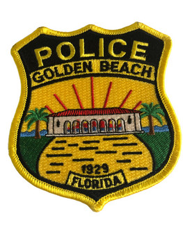 GOLDEN BEACH FL POLICE PATCH