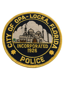 OPA LOCKA FL POLICE PATCH