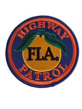 FLORIDA HIGHWAY PATROL FLA PATCH SM