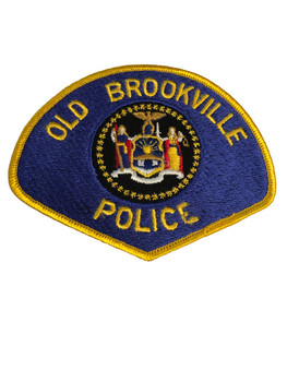 OLD BROOKVILLE NY POLICE PATCH