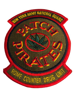 NY ARMY GUARD PIRATES POLICE PATCH