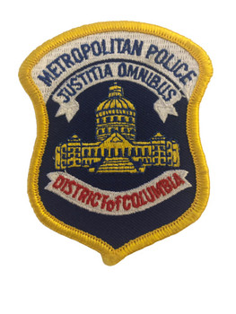 METRO D.C. POLICE PATCH SM