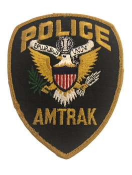 AMTRAK POLICE PATCH AMTRAK POLICE PATCH