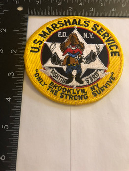 U.S. MARSHALS SERVICE BROOKLYN PATCH SM U.S. MARSHALS SERVICE BROOKLYN PATCH SM