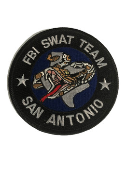 FBI SAN ANTONIO SWAT POLICE PATCH