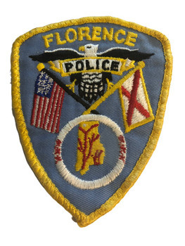 FLORENCE AL POLICE PATCH