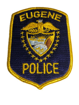EUGENE OREGON POLICE PATCH FREE SHIPPING! EUGENE OREGON POLICE PATCH FREE SHIPPING!