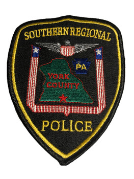 SOUTHERN REGIONAL PA POLICE PATCH FREE SHIPPING! 