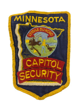 MINNESOTA MN CAPITOL SECURITY POLICE PATCH MINNESOTA MN CAPITOL SECURITY POLICE PATCH