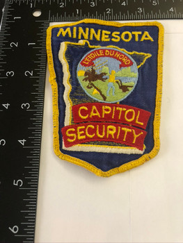 MINNESOTA MN CAPITOL SECURITY POLICE PATCH MINNESOTA MN CAPITOL SECURITY POLICE PATCH