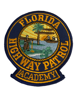 FLORIDA HIGHWAY PATROL ACADENY PATCH FLORIDA HIGHWAY PATROL ACADENY PATCH